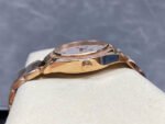 TW Factory Patek Philippe Twenty~4 7300/1200R-001 Rose Gold Diamond Bezel Brown Dial - Image 6