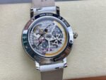 TW Factory Vacheron Constantin Traditionnelle Perpetual Calendar Ultra-Thin 4305T/000G-B948 Steel White Leather Strap Mother Of Pearl Dial - Image 7