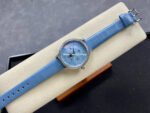 TW Factory Vacheron Constantin Traditionnelle Perpetual Calendar Ultra-Thin 4305T/000G-B948 Steel Blue Leather Strap Mother Of Pearl Dial - Image 4