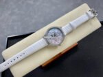 TW Factory Vacheron Constantin Traditionnelle Perpetual Calendar Ultra-Thin 4305T/000G-B948 Steel White Leather Strap Mother Of Pearl Dial - Image 4