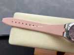 TW Factory Vacheron Constantin women's model 4605V/200A-B971 35mm Steel Rubber Strap Pink Dial - Image 9