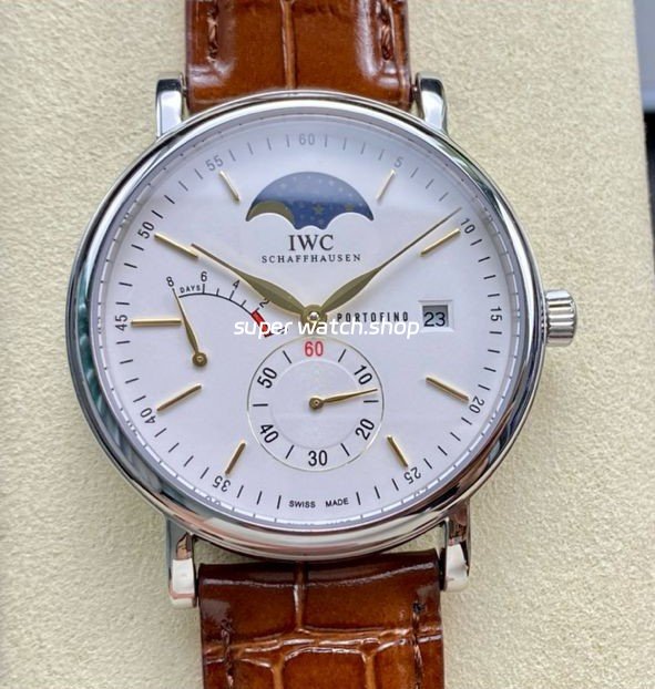 TWA-Factory-IWC-Portofino-Hand-Wound-IW516401-45mm-Gold-Needle-Steel-Brown-Leather-Strap-White-Dial-1.jpg TWA Factory IWC Portofino Hand-Wound IW516401 45mm Gold Needle Steel Brown Leather Strap White Dial - Image 1
