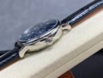 TWA Factory IWC Portofino Hand-Wound IW516405 45mm Silver Needle Steel Black Leather Strap Blue Dial - Image 6