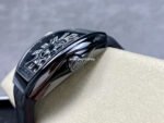 T+plus Factory Franck Muller V45 Yacht Limited Edition 45mm Black Ceramic Rubber Strap White Arabic Numerals Black Dial - Image 6