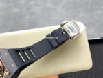UOK Factory Richard Mille RM055 42.7mm Carbon Fiber Black Rubber Strap Rose Gold Edge Skeletonized Dial - Image 8