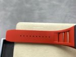 UOK Factory Richard Mille RM055 42.7mm Carbon Fiber Titanium Red Rubber Strap Black Edge Skeletonized Dial - Image 9