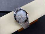 V+ Factory Omega Constellation 131.23.41.21.06.001 41mm Black Ceramic Bezel Half Rose Gold Steel Grey Dial - Image 4