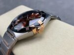 V+ Factory Omega Constellation 131.23.41.21.11.001 41mm Black Ceramic Bezel Half Rose Gold Steel Red Dial - Image 7