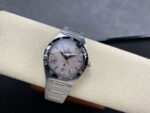 V+ Factory Omega Constellation 131.30.41.21.99.001 41mm Black Ceramic Bezel Full Steel Meteorites White Dial - Image 4