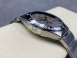 V+ Factory Omega Constellation 131.30.41.21.99.001 41mm Black Ceramic Bezel Full Steel Meteorites White Dial - Image 5