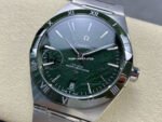 V+ Factory Omega Constellation 131.30.41.21.99.002 41mm Green Ceramic Bezel Full Steel Meteorites Green Dial - Image 3