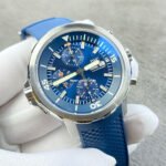 V6S Factory IWC Aquatimer Chronograph IW376806 44mm Rubber Strap Blue Dial - Image 2