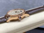 V9 Factory Jaeger-LeCoultre Master Ultra Thin Perpetual Q1302501 Rose Gold Diamond Bezel White Dial - Image 6
