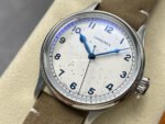 VC+ Factory Longines Heritage L28194932 38.5mm Steel Calf skin Strap Arabic Numerals White Dial - Image 3