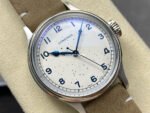 VC+ Factory Longines Heritage L28194932 38.5mm Steel Calf skin Strap Arabic Numerals White Dial - Image 2