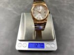 VC+ Factory Vacheron Constantin Historiques 222 37mm Rose Gold Silver Dial - Image 9