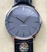VC + Factory Vacheron Constantin Patrimony 81180000P-9539 Platinum Grey Dial