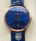 VC +Factory Vacheron Constantin Patrimony 85180000R-B515 Rose Gold Black Dial