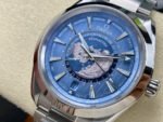 VS Factory Omega Seamaster Aqua Terra Worldtimer 220.10.43.22.03.001 43mm Full Steel Blue Dial - Image 3