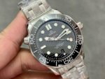 VS Factory Omega Seamaster Diver 300M 210.30.42.20.01.001 42mm Full Steel Black Dial - Image 2