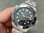 VS Factory Omega Seamaster Diver 300M 210.30.42.20.01.001 42mm Full Steel Black Dial - Image 3
