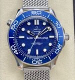 VS Factory Omega Seamaster Diver 300M 210.30.42.20.03.002 42mm Full Steel Strap Blue Dial