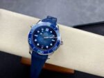 VS Factory Omega Seamaster Diver 300M 210.32.42.20.03.002 42mm Steel Blue Rubber Strap Blue Dial - Image 4
