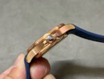 VS Factory Omega Seamaster Diver 300M 210.62.42.20.03.001 Co‑axial Master Chronometer 42mm Rose Gold Rubber Strap Blue Dial - Image 6