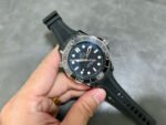 VS Factory Omega Seamaster Diver 300M 210.92.44.20.01.001 43.5mm Ceramic Rubber Strap Black Dial - Image 4