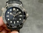 VS Factory Omega Seamaster Diver 300M 210.92.44.20.01.001 43.5mm Ceramic Rubber Strap Black Dial
