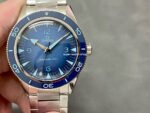 VS Factory Omega Seamaster Diver 300M 234.30.41.21.03.002 Co-Axial Master Chronometer 41mm Full Steel Blue Dial