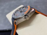 VS Factory Omega Seamaster Planet Ocean 215.92.44.21.99.001 43.5mm Full Steel Arabic Numerals Grey Dial - Image 6