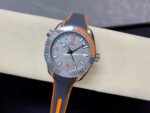 VS Factory Omega Seamaster Planet Ocean 215.92.44.21.99.001 43.5mm Full Steel Arabic Numerals Grey Dial - Image 4