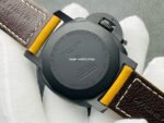 VS Factory Panerai Luminor 1950 3 Days GMT PAM 01441 44mm Ceramic Leather Strap Black Dial - Image 7