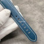 VS Factory Panerai Luminor 1950 3 Days GMT Pam 00688 42mm Steel Leather Strap Blue Dial - Image 9