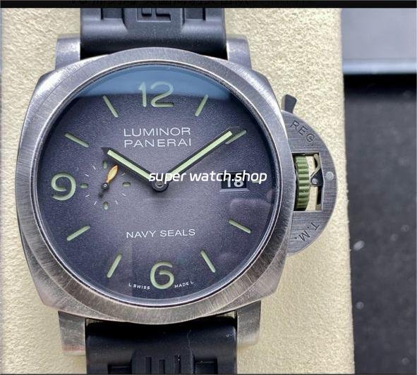 VS-Factory-Panerai-Luminor-1950-Navy-Seals-PAM01412-44mm-Steel-Rubber-Strap-Grey-Dial-1.jpg VS Factory Panerai Luminor 1950 Navy Seals PAM01412 44mm Steel Rubber Strap Grey Dial - Image 1