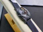 VS Factory Panerai Luminor Base GMT PAM 01176 44mm Black Ceramic Black Canvas Strap Black Dial - Image 5