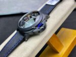 VS Factory Panerai Luminor Base GMT PAM 01176 44mm Black Ceramic Black Canvas Strap Black Dial - Image 6