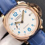 VS Factory Panerai Luminor Due PAM 00756 38mm Rose Gold Leather Strap Champagne Dial - Image 2