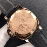 VS Factory Panerai Luminor Due PAM00908 38mm Rose Gold Black Leather Strap Black Dial - Image 7