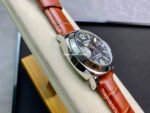 VS Factory Panerai Luminor GMT PAM 00088 44mm Steel Leather Strap Black Dial - Image 5