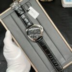 VS Factory Panerai Luminor Marina 1950 3 Days PAM00312 44mm Steel Leather Strap Black Dial - Image 3