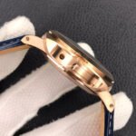 VS Factory Panerai Luminor Marina PAM 01112 44mm Rose Gold Leather Strap Blue Dial - Image 6