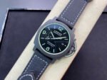 VS Factory Panerai Luminor Marina PAM 01118 44mm Black Carbon Fiber Black Canvas Black Dial - Image 4