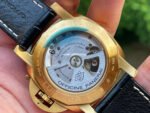VS Factory Panerai Luminor Marina PAM01115 44mm Red Gold Leather Strap Black Dial - Image 6