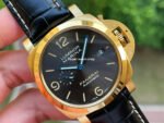 VS Factory Panerai Luminor Marina PAM01115 44mm Red Gold Leather Strap Black Dial - Image 2