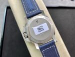 VS Factory Panerai Luminor Marina PAM01117 44mm Titanium Canvas Strap Blue Dial - Image 7