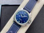 VS Factory Panerai Luminor Marina PAM01117 44mm Titanium Canvas Strap Blue Dial - Image 4