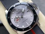 VS Factory Panerai PAM01681 Submersible QuarantaQuattro Luna Rossa 37th America's Cup 44mm Steel Canvas and Rubber Strap Silver Dial - Image 2