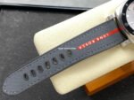 VS Factory Panerai PAM01681 Submersible QuarantaQuattro Luna Rossa 37th America's Cup 44mm Steel Canvas and Rubber Strap Silver Dial - Image 7